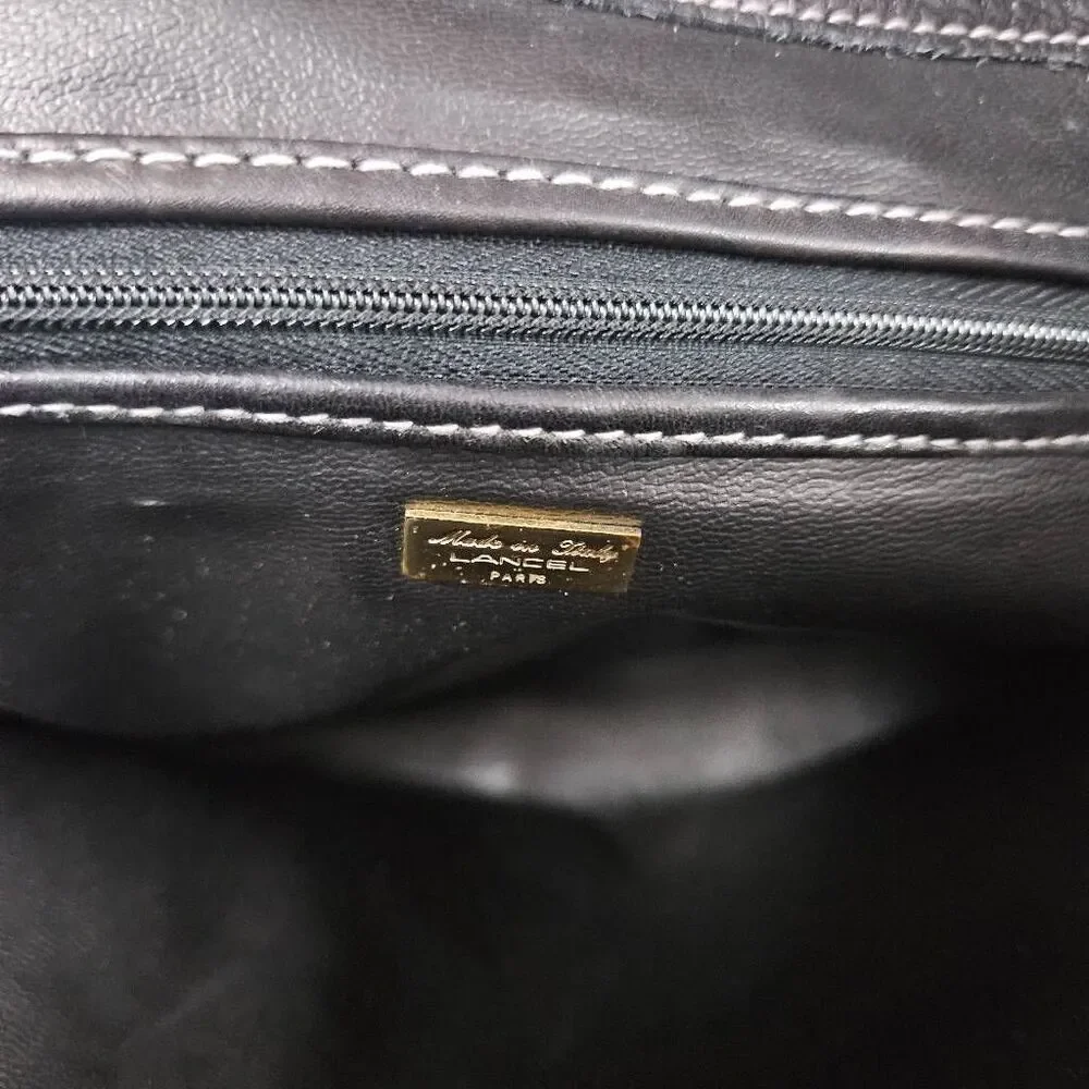 Lancel Leather clutch